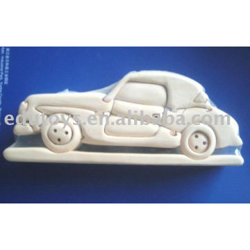 Juguetes del coche del arte de los cabritos DIY, juguetes de madera del arte de DIY